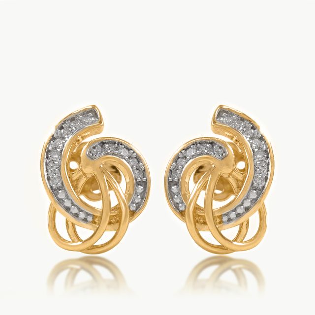 Aquatic Sparkle Diamond Studs