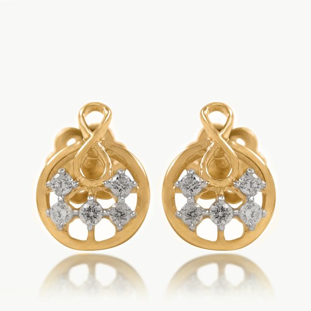 Infinite Moon Diamond Studs