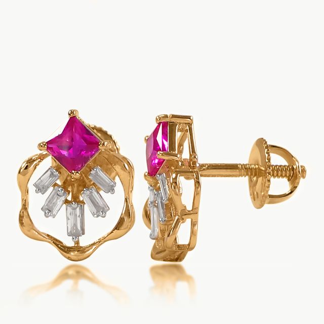 Rosetta Luxe Diamond Studs