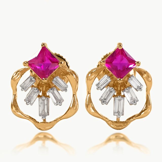Rosetta Luxe Diamond Studs