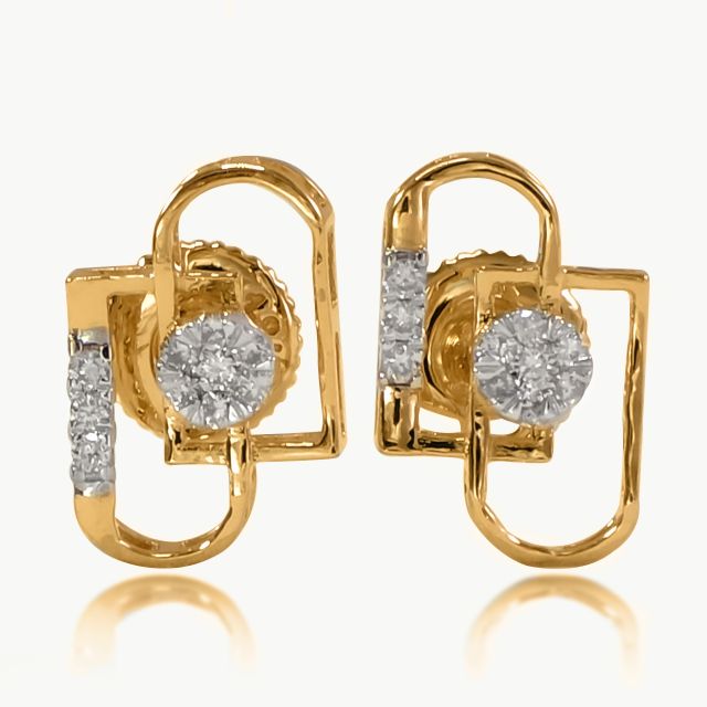 Infinity Links Diamond Studs