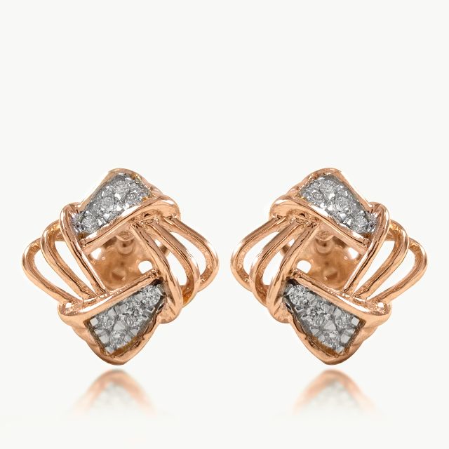 Stud Diamond Earrings