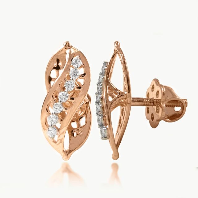 Designer diamond  earring
