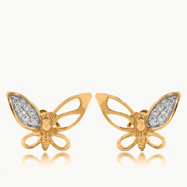 Velvette diamond earring