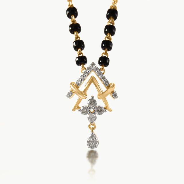 Minakshi Diamond Mangalsutra with Chain
