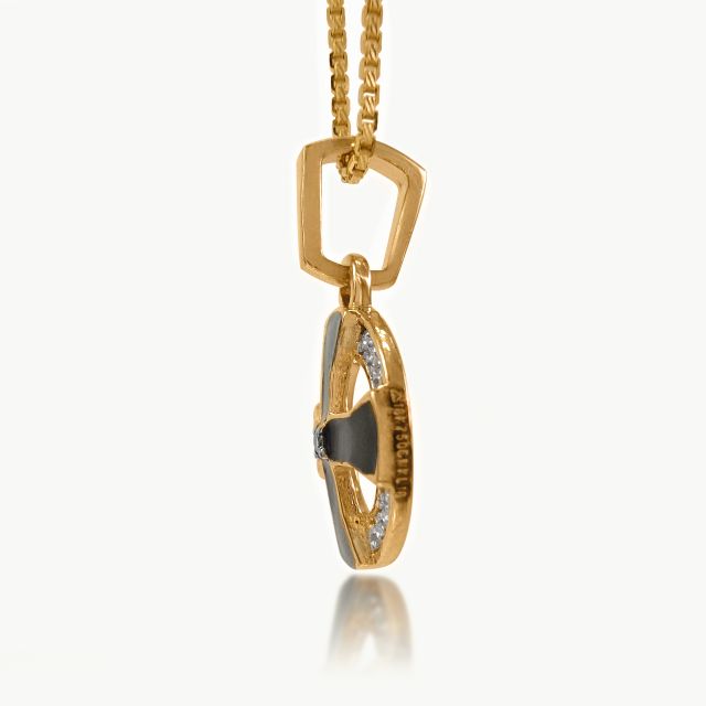 Celestia Cross Diamond Pendant