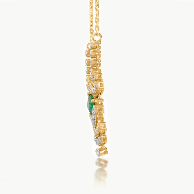 Vamp's Y Diamond Mini-Necklace