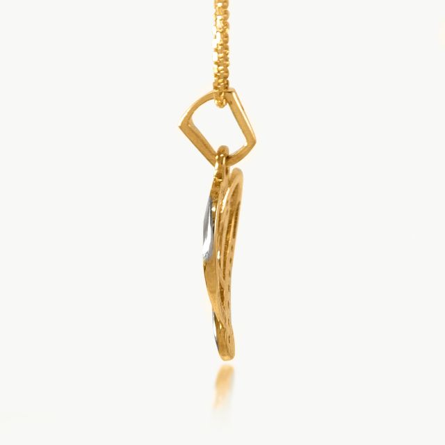 Saraj Heart Design Diamond Pendant