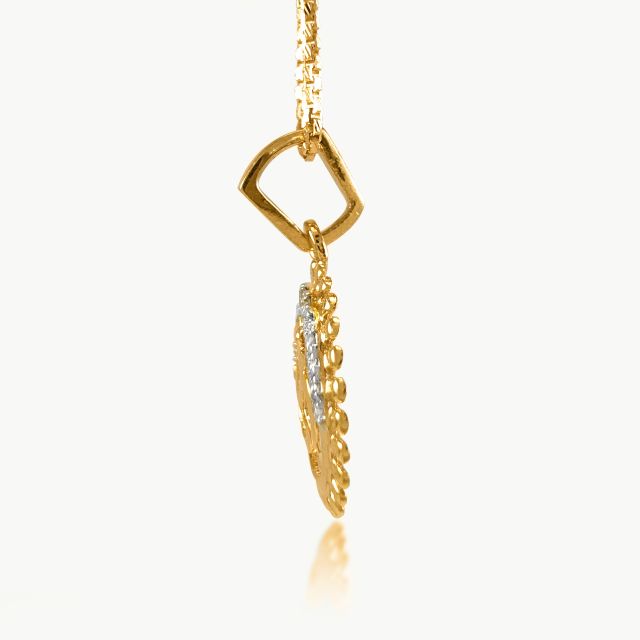 Shivay Om Designer Diamond Pendant
