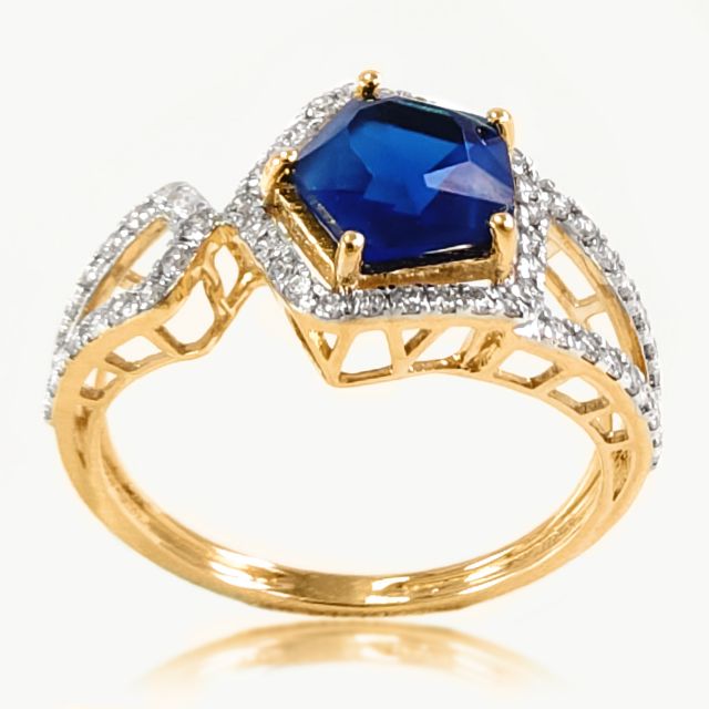 Jivika Round Diamond Rings