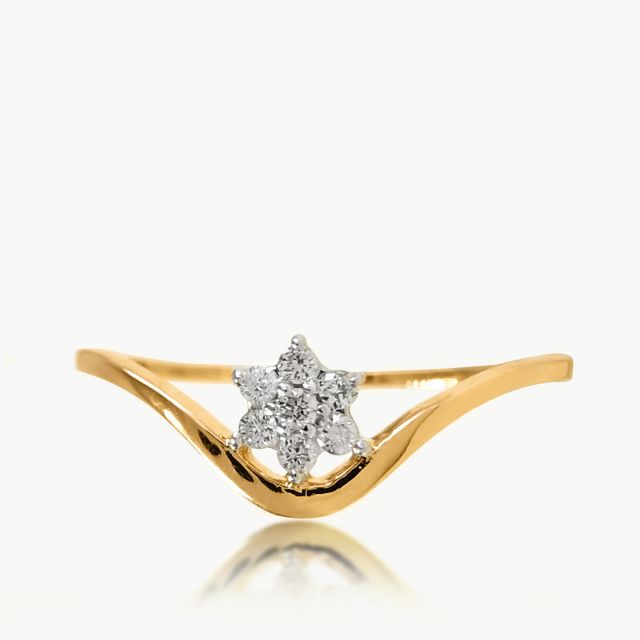 Vasile Star Design Diamond Ring For Her