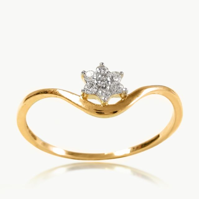 Vasile Star Design Diamond Ring For Her