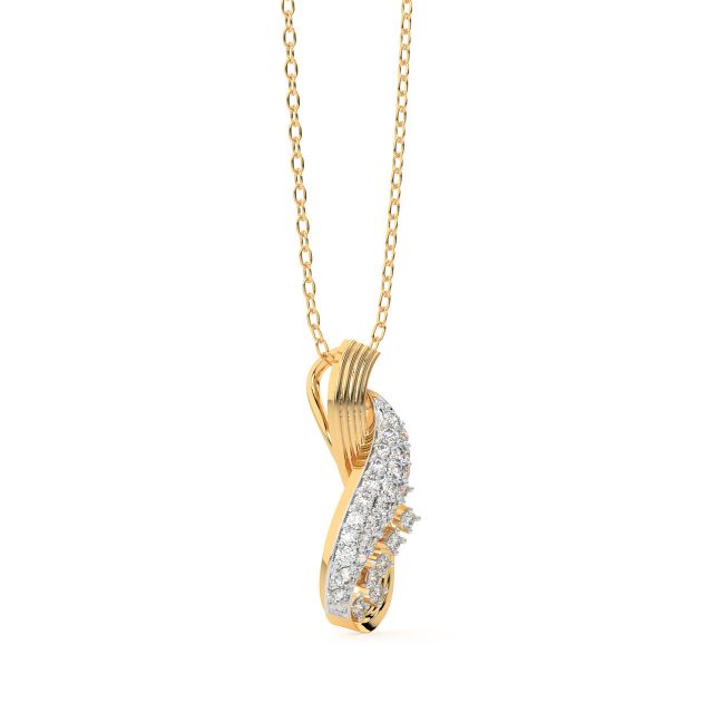 Tyler Round Diamond Pendant