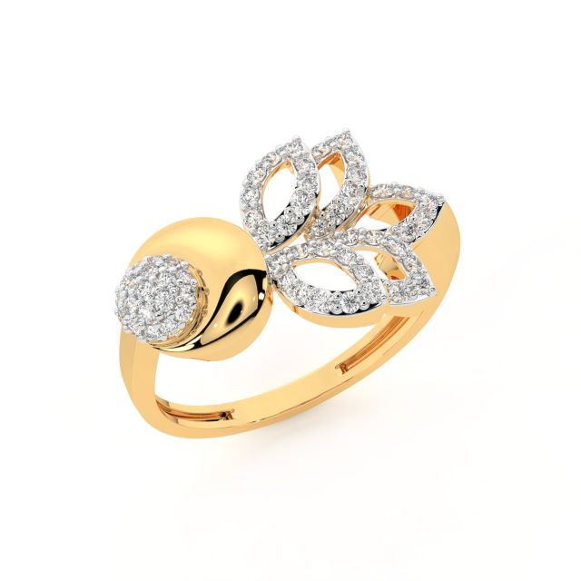 Caroline Round Diamond Engagement Ring