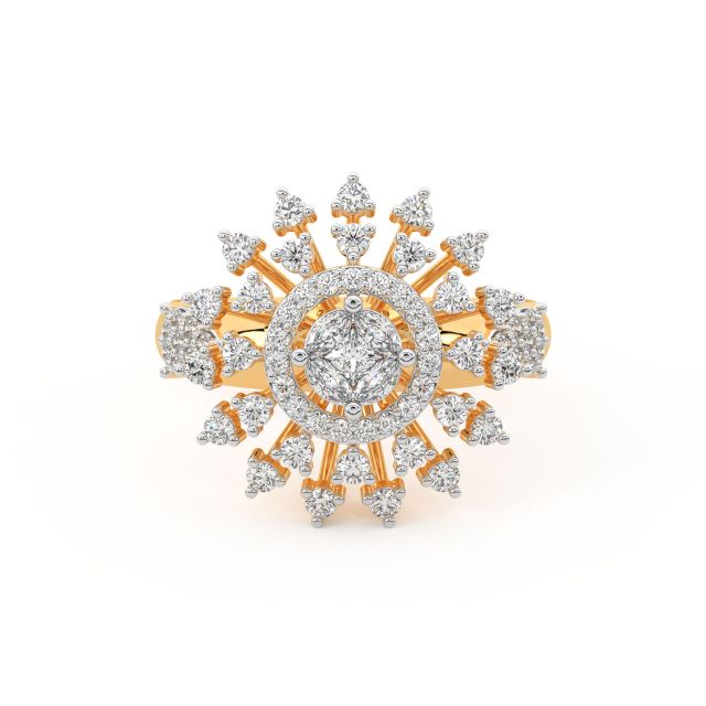 Shimon Round Diamond Engagement Ring
