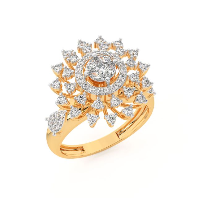 Shimon Round Diamond Engagement Ring
