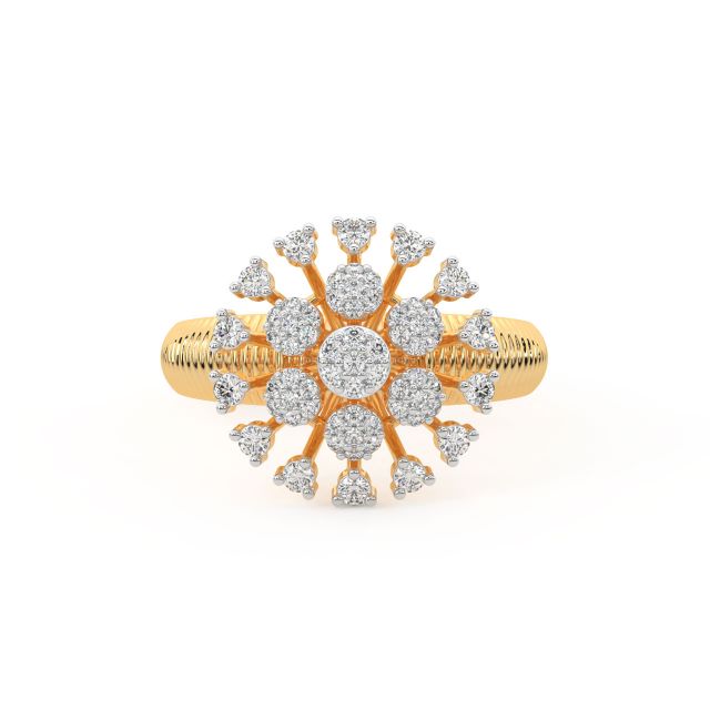 Susan Round Diamond Engagement Ring