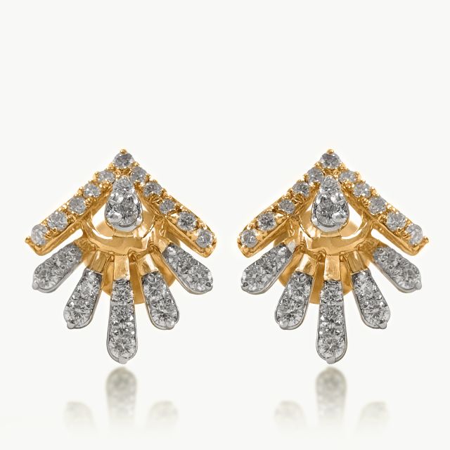 Aurora Flare Diamond Studs