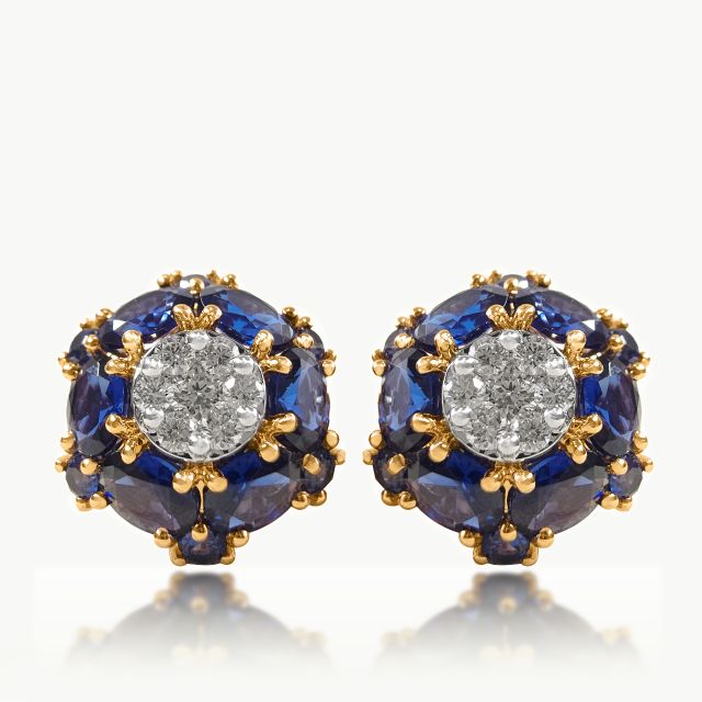 Midnight Majesty Diamond Studs