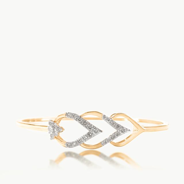 Linked Love Diamond Bracelet