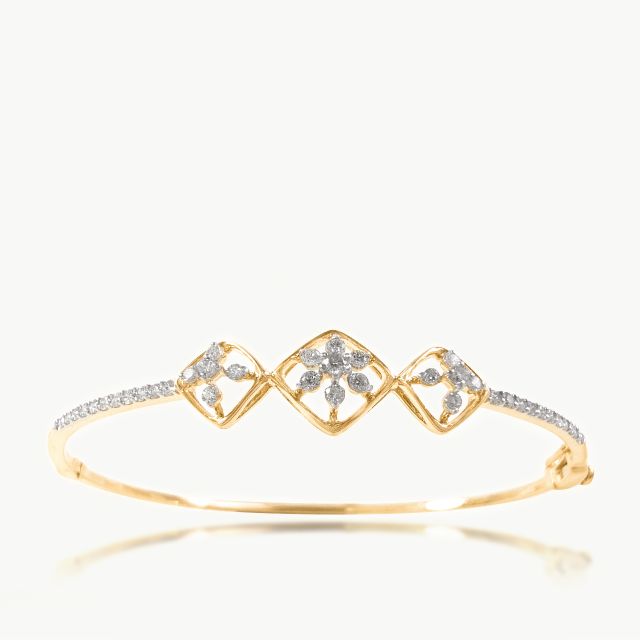 Trinity Bloom Diamond Bracelet