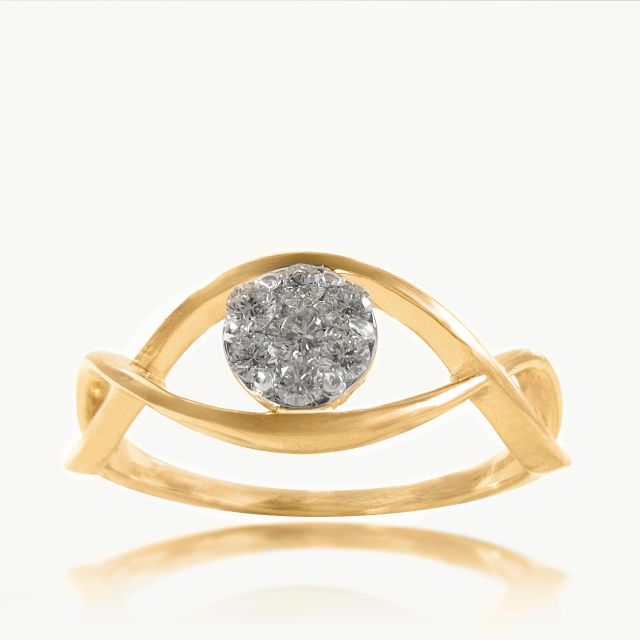 Oval Aura Diamond Ring
