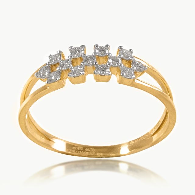 Twilight Spark Diamond Ring