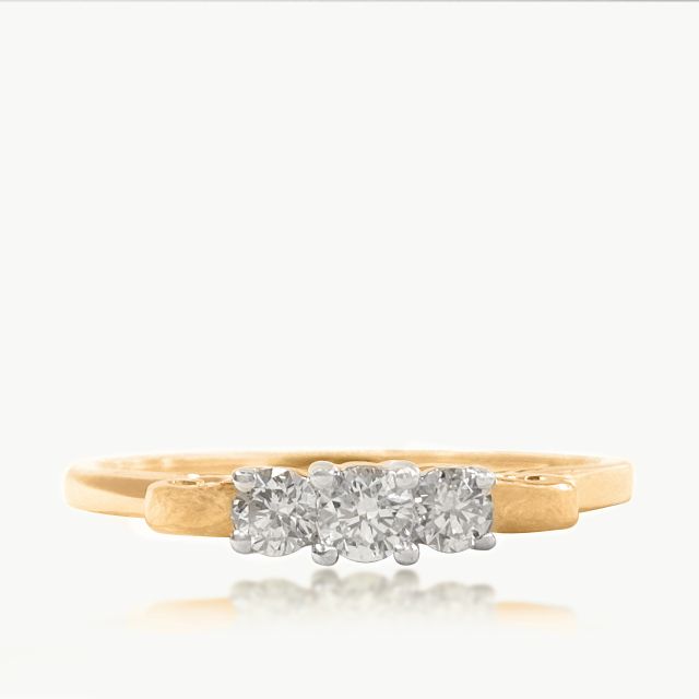 Three Wishes Diamond Ring