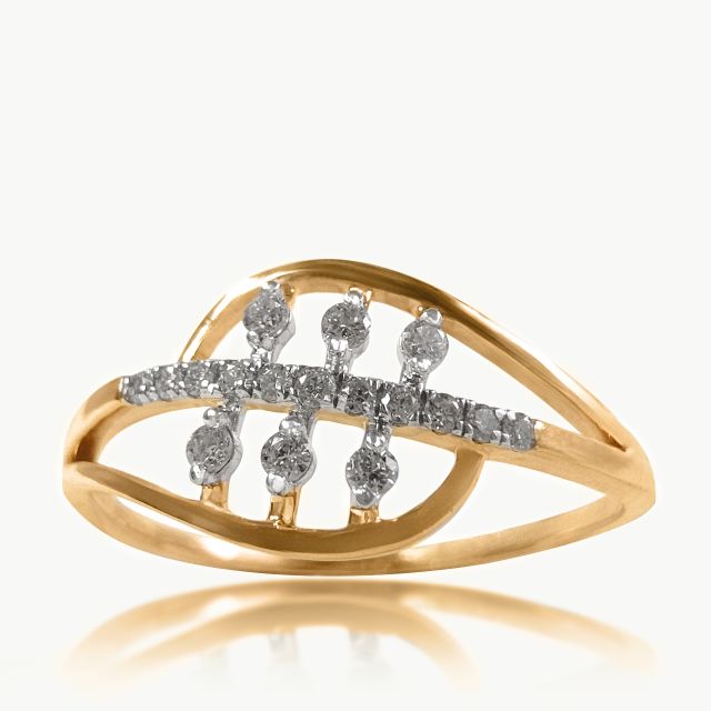 Linked Destiny Diamond Ring