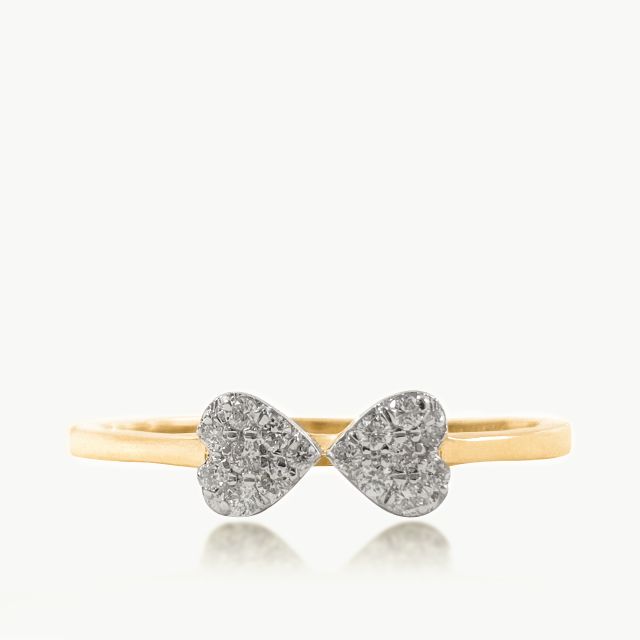 Soulmate Heart Diamond Ring