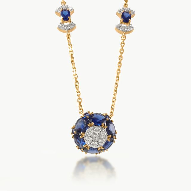 Midnight Majesty Diamond Necklace