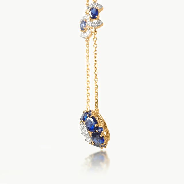 Midnight Majesty Diamond Necklace