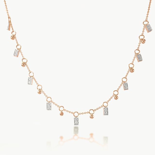 Eternal Candles Diamond Necklace