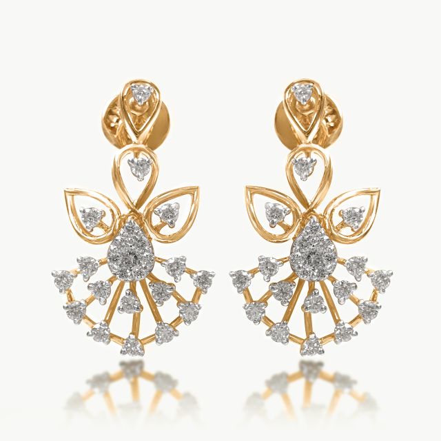 Heigu Design Diamond Earrings