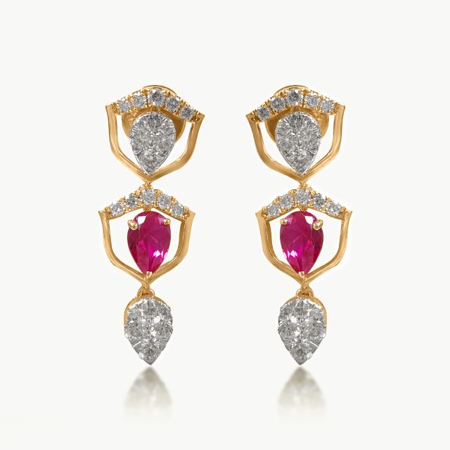 Freyu Designer Diamond Earrings