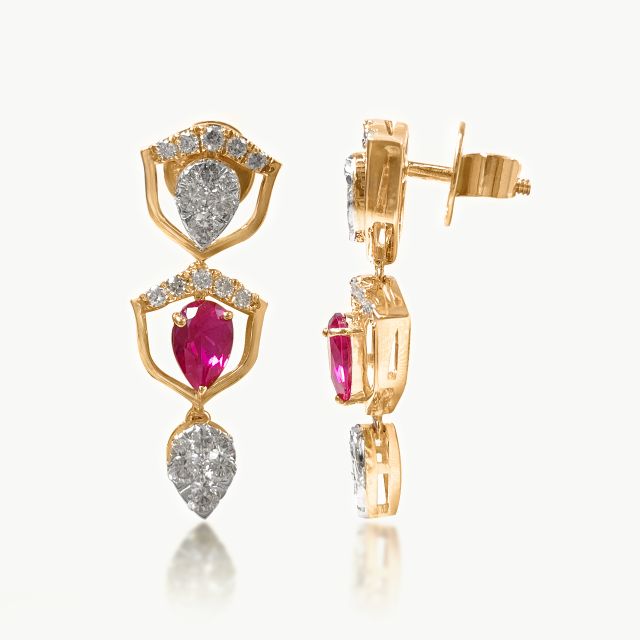 Freyu Designer Diamond Earrings