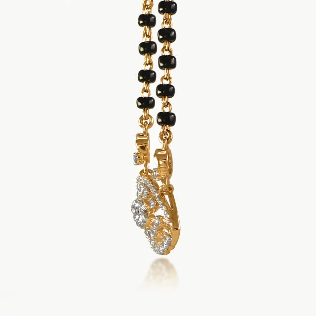 Kripaa's Eye Diamond Mangalsutra with Chain