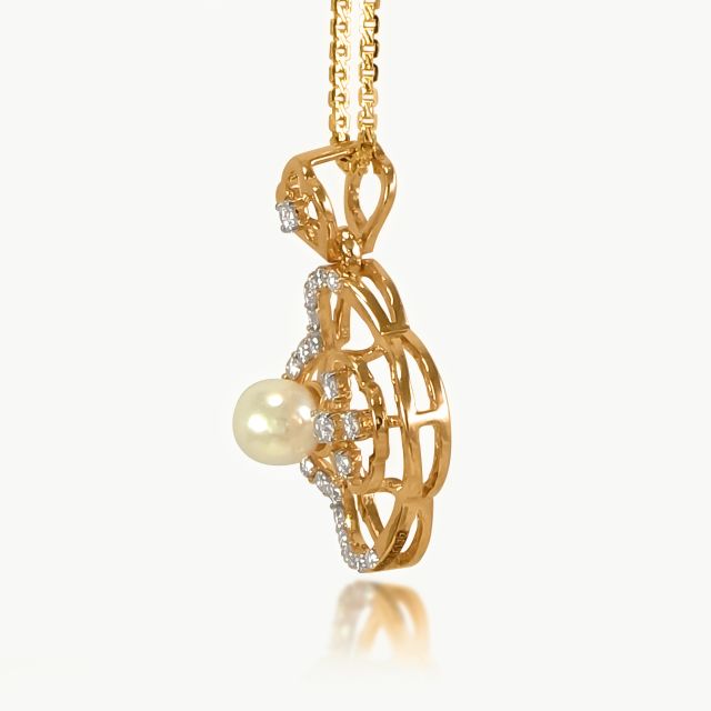 CLOUD DIAMOND OFFICE WEAR PENDANT