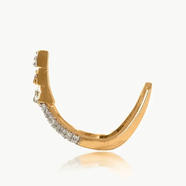 Illusional Heart Diamond Rings