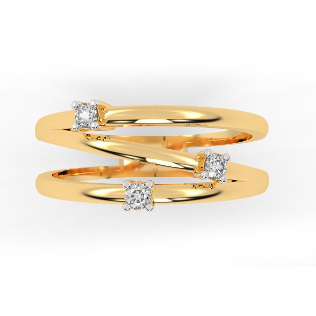 Artistic Bridges Diamond Ring