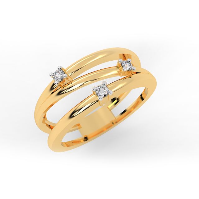 Artistic Bridges Diamond Ring