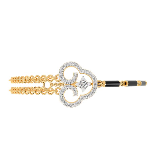 Mickey Design Mangalsutra Bracelet