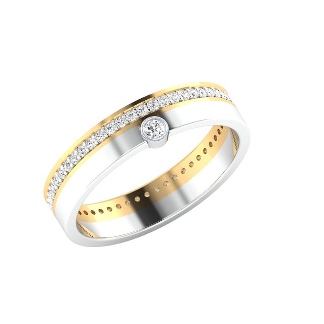 Tej Diamond Band Engagement Ring For Him