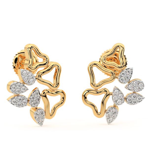 Look at Me Diamond Stud Earrings