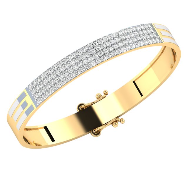 Mens Diamond Bracelet White Gold| 6.83 Carats| 46.75 Grams – FrostNYC