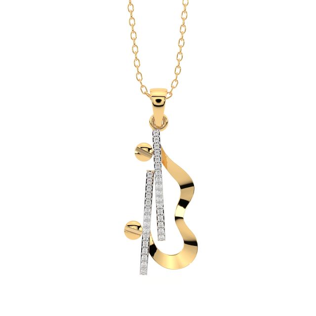 Classy Romance Diamond Pendant