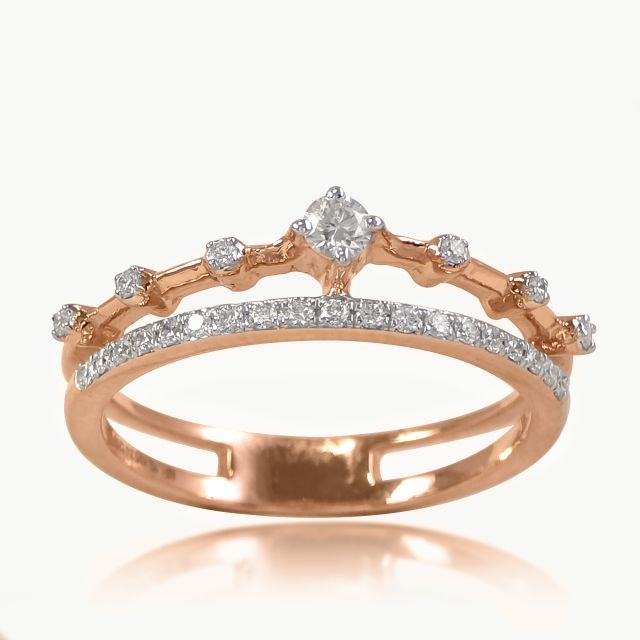 Princess Sparkle Diamond Ring