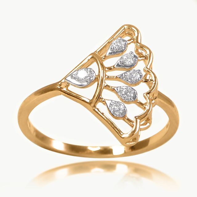 Spread Wing Diamond Ring