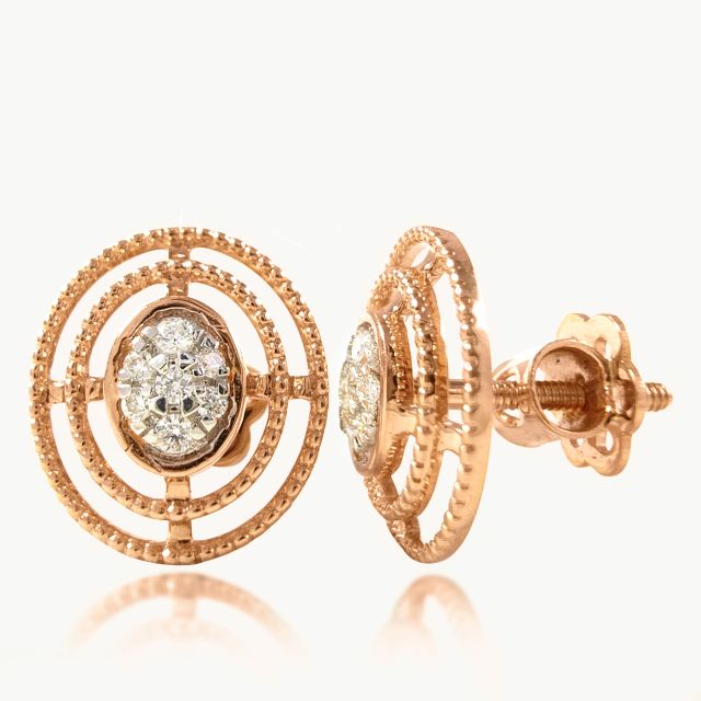 Midoval design diamond Earrings