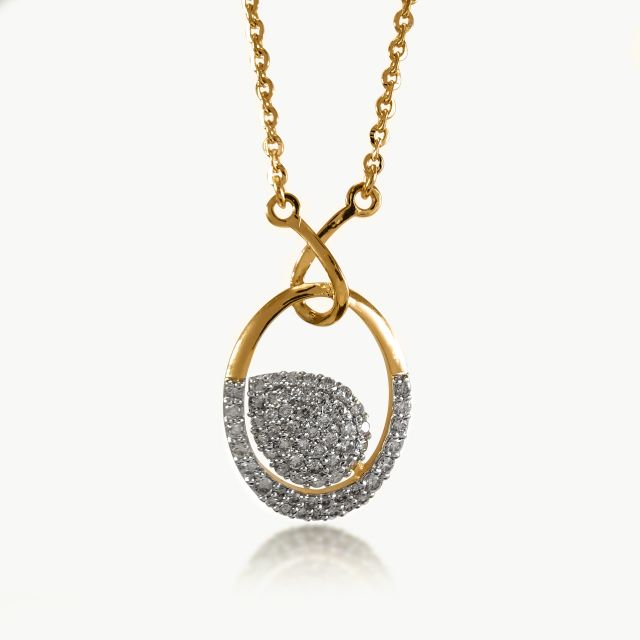 Cayden Leaf Pettle Design Necklace